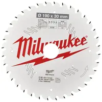 Диск циркулярен за рязане Milwaukee на дърво грубо с HM пластини  190 мм, 30 мм, 1.6 мм, 36 z, CSB P