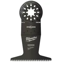 Нож за многофункционален осцилатор Milwaukee  65 мм, Starlock, HCS въглеродна стомана, 6015