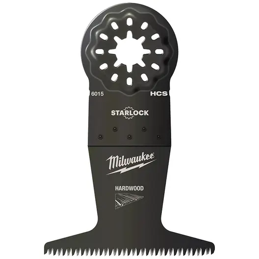 Нож за многофункционален осцилатор Milwaukee  65 мм, Starlock, HCS въглеродна стомана, 6015