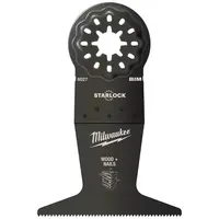 Нож за многофункционален осцилатор Milwaukee  65 мм, Starlock, BiM, 6027