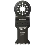 Нож за многофункционален осцилатор Milwaukee  35 мм, Starlock, HCS въглеродна стомана, 6011 - product - 095 MLA1703