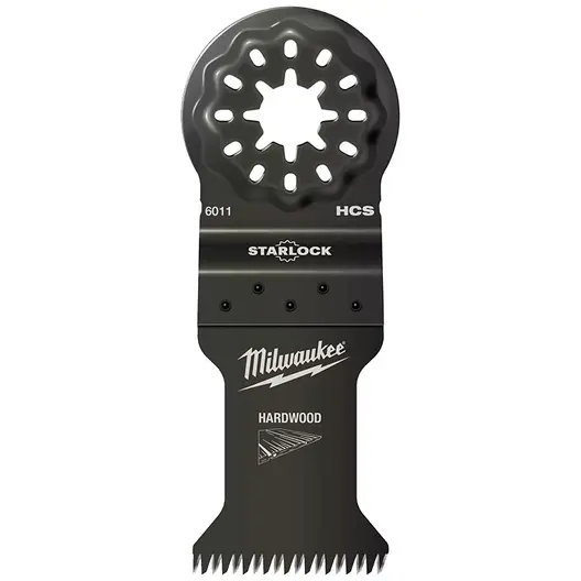 Нож за многофункционален осцилатор Milwaukee  35 мм, Starlock, HCS въглеродна стомана, 6011