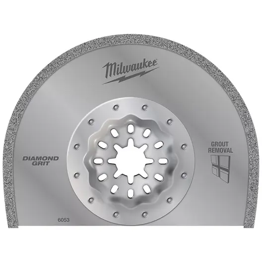 Нож за многофункционален осцилатор Milwaukee  полукръгъл 75 мм, Starlock, HM стомана, 6053