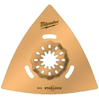 Нож за многофункционален осцилатор Milwaukee  триъгълен 80 мм, Starlock, HM стомана, 6054