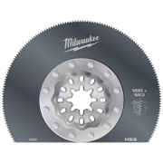 Нож за многофункционален осцилатор Milwaukee  полукръгъл 85 мм, Starlock, HSS, 6038 - product - 095 MLA1713