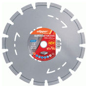 Диск диамантен за сухо и мокро рязане Norton на армиран бетон  400 мм, 25.4 мм, 4.4 мм, Super Beton EVO - product - 095 NRN 119