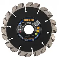Диск диамантен за сухо рязане Rhodius универсален  125 мм, 22.23 мм, 20 мм, LD402 All in One