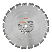 Диск диамантен за мокро рязане STIHL на асфалт  350 мм, 20 мм, 3.2 мм, D-BA90 - product - 095 STL 141