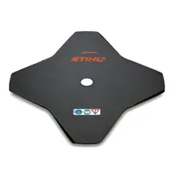 Нож за косене на трева STIHL метален за моторна коса  ф 230x25.4 мм, 4 z, FS55, FS80, FS120, FS130
