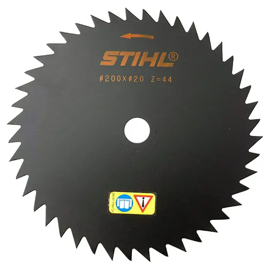 Диск за рязане на храсти STIHL метален с остър зъб  ф 200x20 мм, 44 z, FS350, FS480