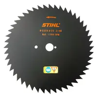 Диск за рязане на храсти STIHL метален с остър зъб  ф 225x20 мм, 48 z, FS 361 C-EM, FS 491 C-EM, FS 260, FS 261, FS 360