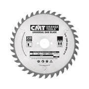 Диск циркулярен за рязане CMT на дърво напречно надлъжно с HM пластини  125 мм, 20 мм, 1.4 мм, 20 z - product - 095 TEK1011