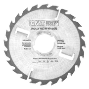 Диск циркулярен за рязане CMT на дърво напречно надлъжно с HM пластини  350 мм, 70 мм, 2.5 мм, 28 z - product - 095 TEK1021