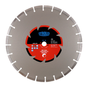Диск диамантен за сухо рязане Tyrolit на армиран бетон и скални материали  350 мм, 20 мм, 3 мм, Standart DCC** LL - product - 095 TRT 880