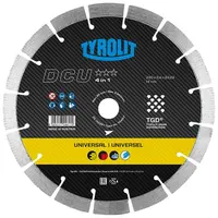 Диск диамантен за сухо рязане Tyrolit универсален  400 мм, 25.4 мм, 3 мм, Premium***DCU 4in1
