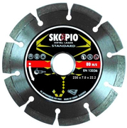 Диск диамантен за сухо рязане Weiler на армиран бетон и скални материали  115 мм, 22.23 мм, 2 мм, Scorpio Metal Laser Standart - product - 095 VVI 689