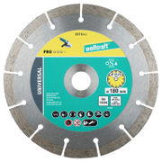 Диск диамантен за сухо рязане Wolfcraft универсален  180 мм, 22.23 мм, Pro Universal - product - 095 WLF1875