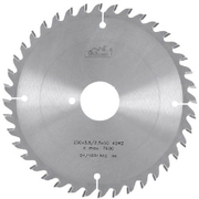 Диск циркулярен за рязане ZMM на дърво напречно надлъжно с HM пластини  300 мм, 30 мм, 3.2 мм, 24 z - product - 095 ZML1046