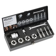 Комплект метчици и плашки Volkel метрична резба  M12-M14 мм, HSS, 11 бр. - product - 096 VOL 759