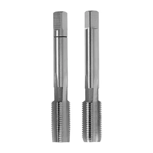Метчик тръбна резба Volkel BSP комплект I и II 2 1/2 ", 11 навивки, HSS-G, 2 бр.
