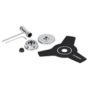 Нож за косене на трева Bosch метален за моторна коса комплект ф 230x25.4x2 мм, 3 z, GRT 18V-33, GFR 18V-23 - product - 097 BSH 101