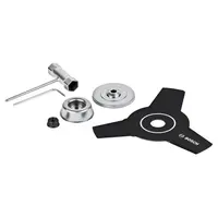 Нож за косене на трева Bosch метален за моторна коса комплект ф 230x25.4x2 мм, 3 z, GRT 18V-33, GFR 18V-23