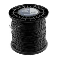 Корда Husqvarna за моторна коса кръгла 4 мм, 80 м, черна, Opti Round