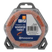 Корда Husqvarna за моторна коса усукана безшумна 2 мм, 112 м, оранжева, Whisper Twist - product - 097 HSQ 709