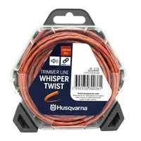 Корда Husqvarna за моторна коса усукана безшумна 3 мм, 9 м, оранжева, Whisper Twist