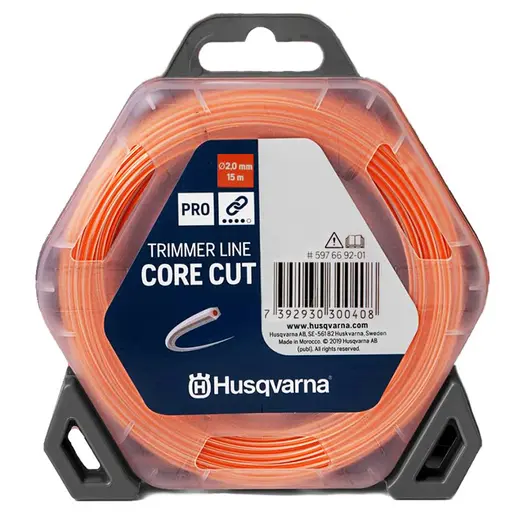 Корда Husqvarna за моторна коса петоъгълна 2 мм, 15 м, Core Cut