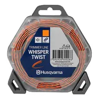 Корда Husqvarna за моторна коса усукана безшумна 2.4 мм, 77 м, оранжева, Whisper Twist