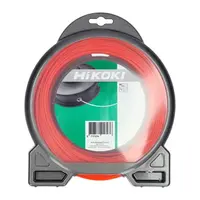Корда HiKOKI - Hitachi за моторна коса кръгла 2.4 мм, 88 м, оранжева