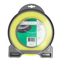 Корда HiKOKI - Hitachi за моторна коса кръгла 3 мм, 15 м, жълта