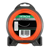 Корда HiKOKI - Hitachi за моторна коса квадратна 2.4 мм, 34 м, оранжева