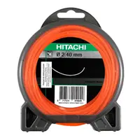 Корда HiKOKI - Hitachi за моторна коса квадратна 2.4 мм, 69 м, оранжева