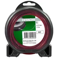 Корда HiKOKI - Hitachi за моторна коса квадратна 2.7 мм, 15 м, червена