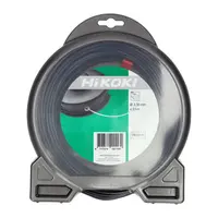 Корда HiKOKI - Hitachi за моторна коса кръгла 3.3 мм, 46 м, черна