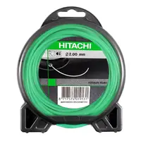 Корда HiKOKI - Hitachi за моторна коса усукана безшумна 2 мм, 126 м, зелена