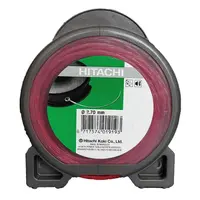 Корда HiKOKI - Hitachi за моторна коса усукана безшумна 2.7 мм, 36 м, червена