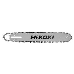 Шина HiKOKI - Hitachi за верижен трион комплект с верига 30 см, 1.3 мм, 3/8 "