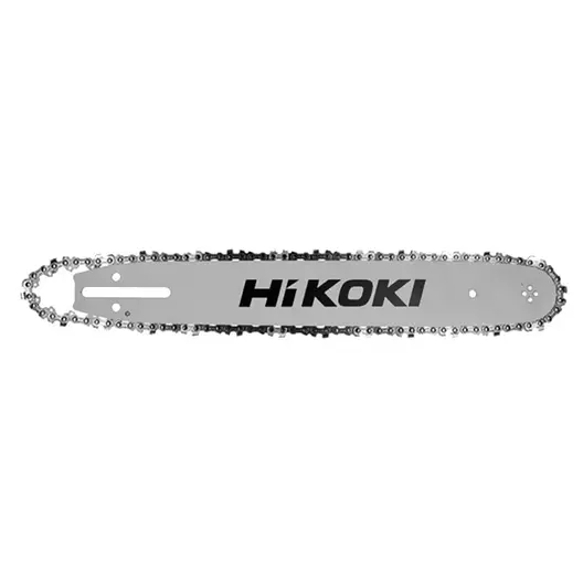 Шина HiKOKI - Hitachi за верижен трион комплект с верига 35 см, 3/8 ", 1.3 мм, 52