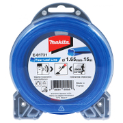 Корда Makita за моторна коса усукана безшумна 1.65 мм, 15 м, синя, E-01731 - product - 097 MKT 611