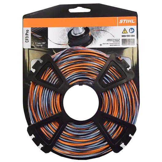 Корда STIHL за моторна коса квадратна 2.7 мм, 53 м, CF3 Pro