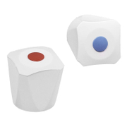 Ръкохватка за смесител Nikiplast пластмасова с винт със ситен шлиц, C 200 - product - 098 AKA 132