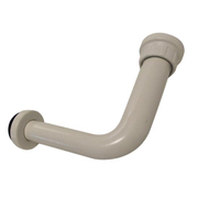 Тръба за тоалетно казанче твърда пластмасово  ф 50/38х330х220 мм - product - 098 BRL 094