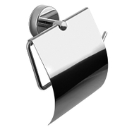 Поставка за тоалетна хартия Kapitan с капак  неръждаема стомана, Modern - product - 098 DPL 189