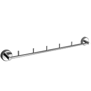 Закачалка за баня Kapitan единична  500x70x45 мм, неръждаема стомана, кръгла, Modern - product - 098 DPL 242