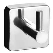 Закачалка за баня Kapitan единична  55x52x60 мм, неръждаема стомана, квадратна, Quattro - product - 098 DPL 270