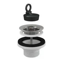 Витло за сифон на мивка Alca Plast пластмасово  ф 62 мм x 1 1/4", A31