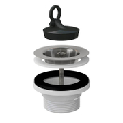 Витло за сифон на мивка Alca Plast пластмасово  ф 70 мм x 1 1/2, A33 - product - 098 MIP 199